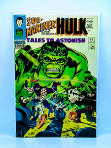 Tales To Astonish: Sub-Mariner & The Incredible Hulk #81