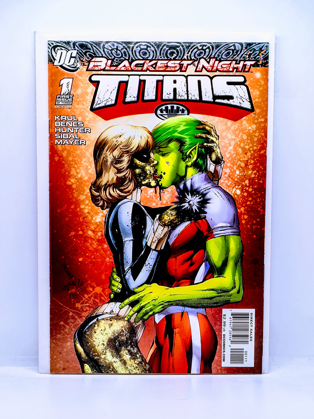 Blackest Night: Titans #1-#3