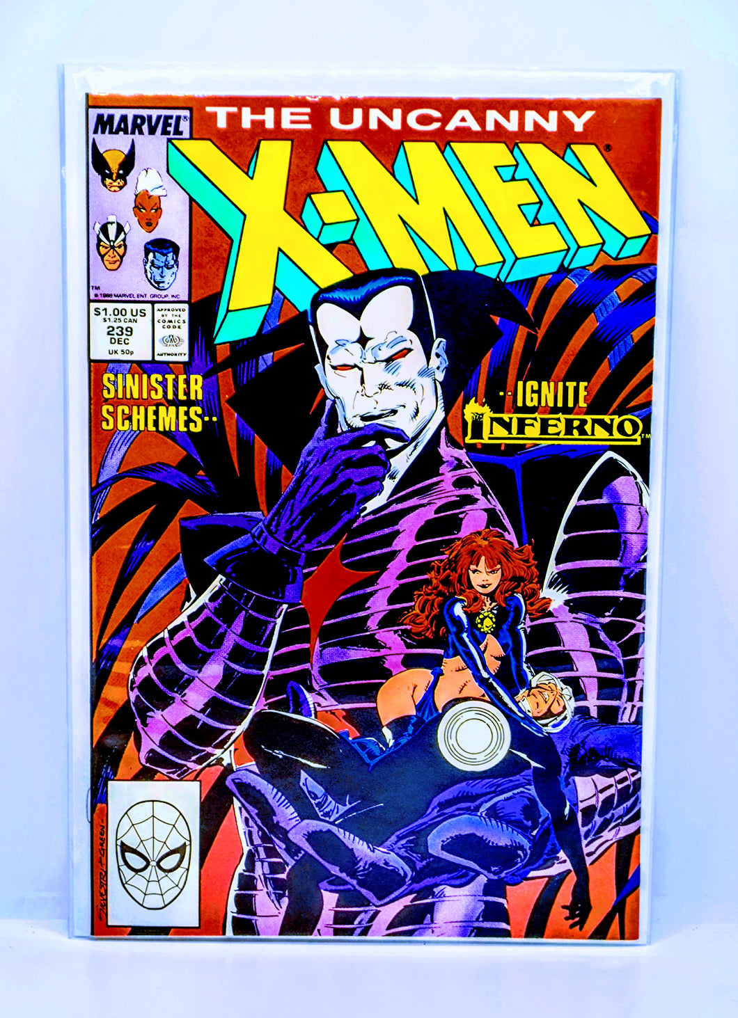 The Uncanny X-Men #239-#243 Bundle Set