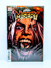 Load image into Gallery viewer, Comic book cover titled &#39;Misery&#39; with a dramatic illustration on a white background
