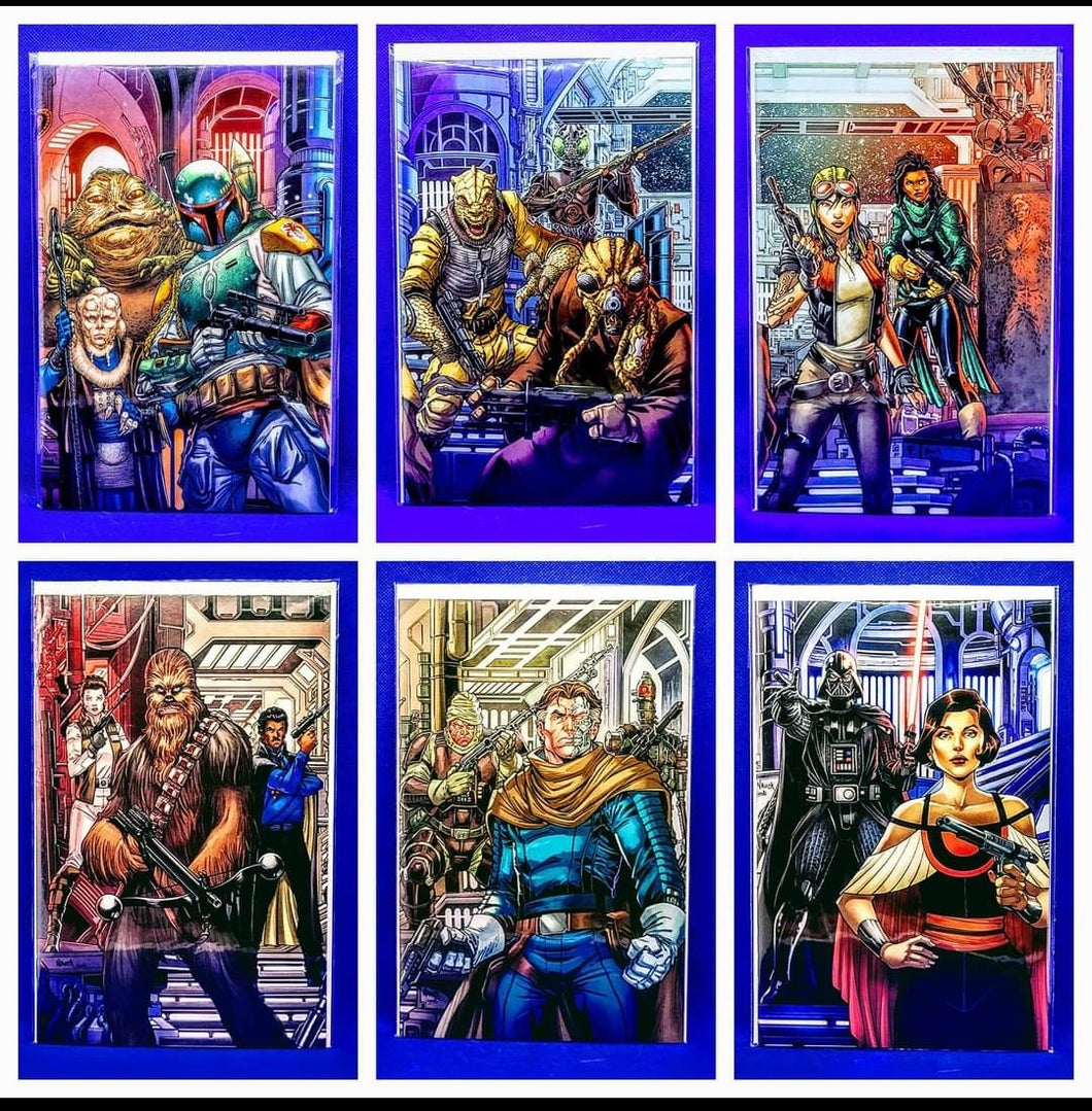 Star Wars: War of the Bounty Hunters #1-#5 Connecting Set