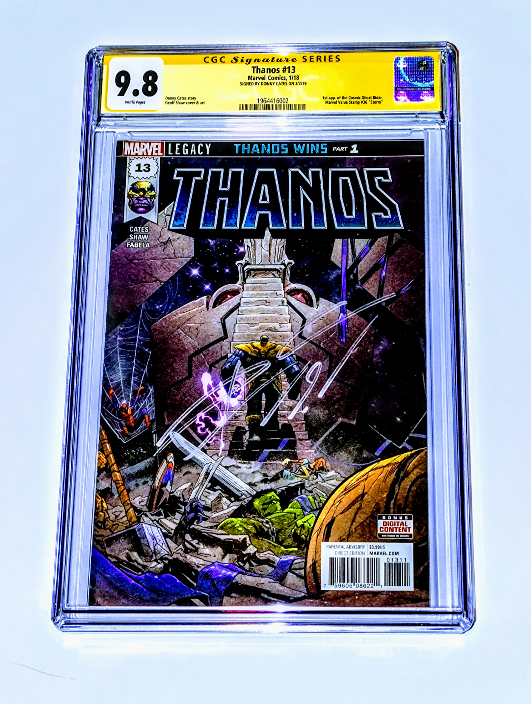 Thanos #13 CGC SS