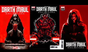 Darth Maul Black, White,& Red Variant Set