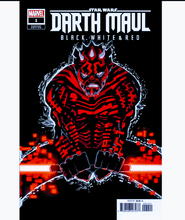 Load image into Gallery viewer, Darth Maul Black, White,&amp; Red Variant Set
