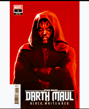 Load image into Gallery viewer, Darth Maul Black, White,&amp; Red Variant Set
