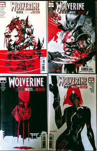 Wolverine: Black, White & Blood #1-#4