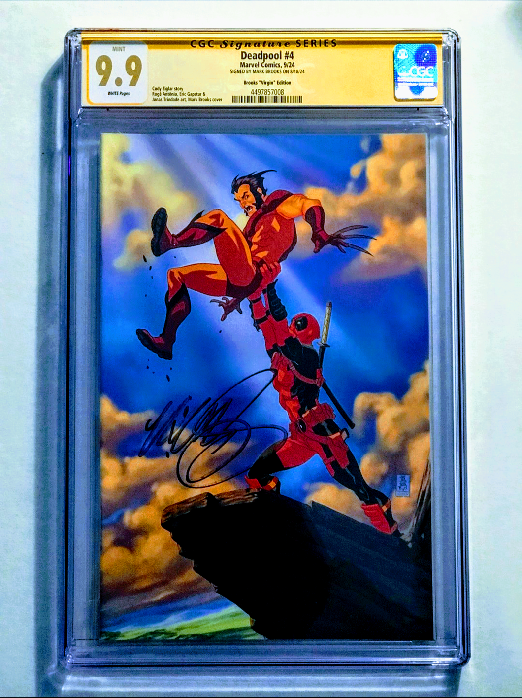 Deadpool #4 CGC SS 9.9