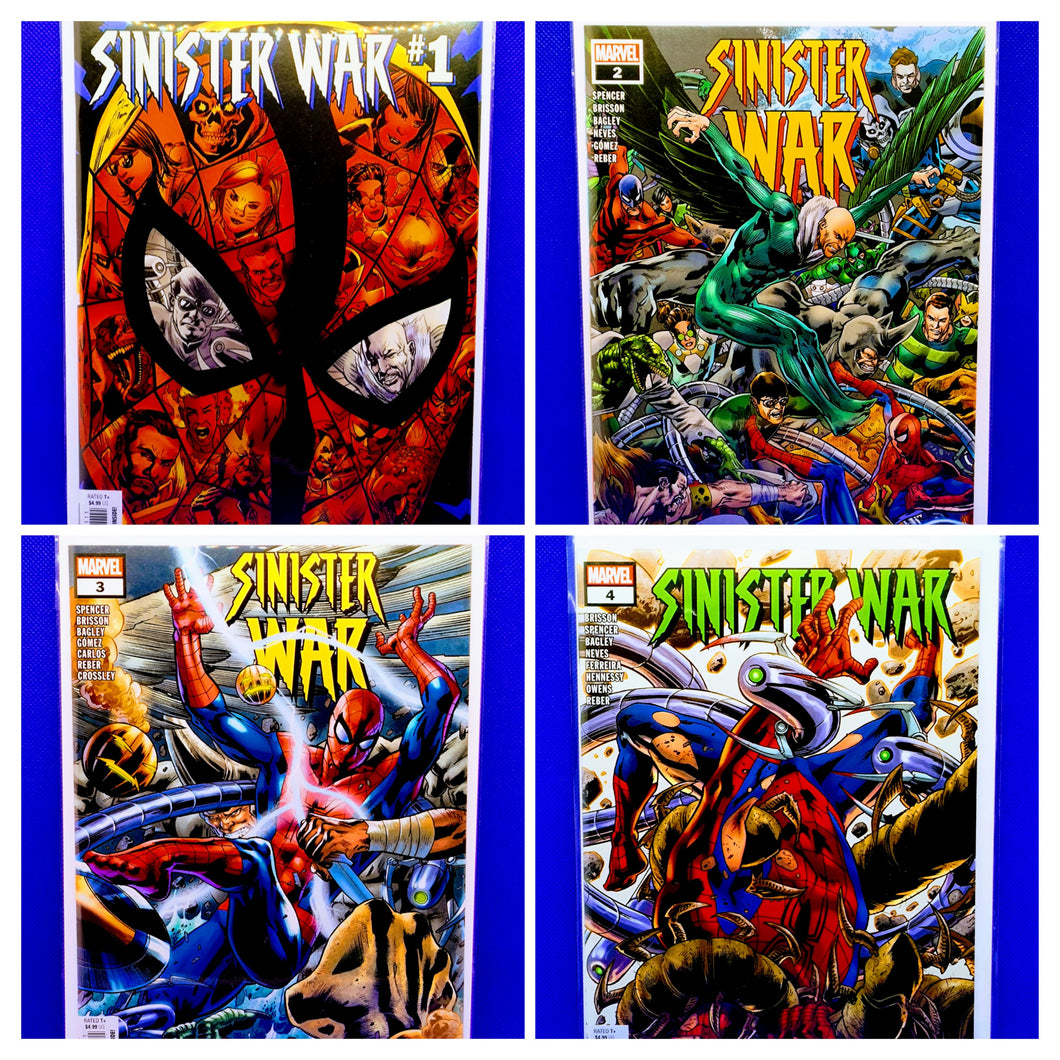 Spiderman: Sinister War #1-#4 Complete Mini-Series