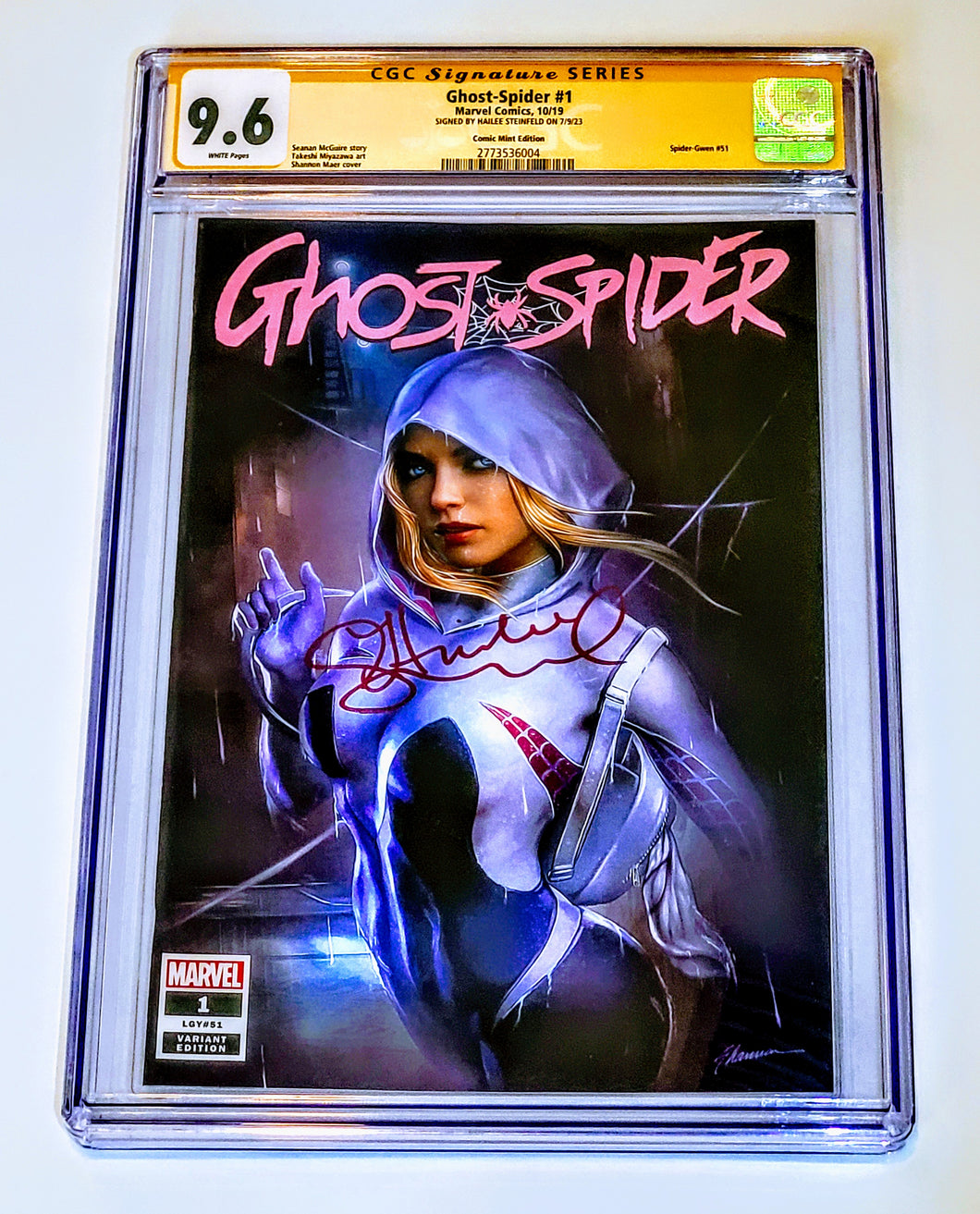 Ghostspider #1 CGC SS