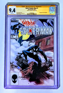 Web Of Spiderman #1 CGC SS