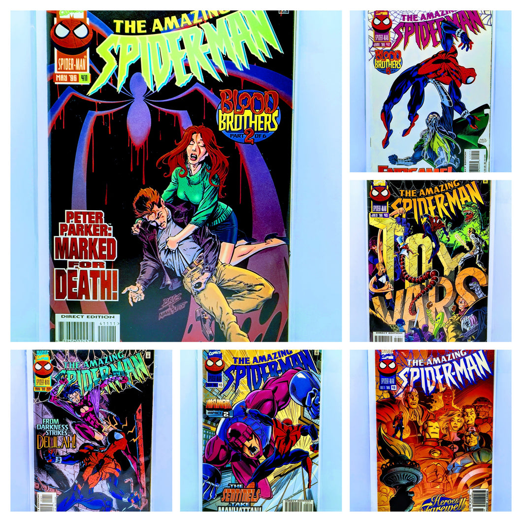 The Amazing Spiderman #411-##416