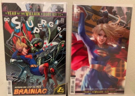 Supergirl #33  Set (2019) Derrick Chew variant