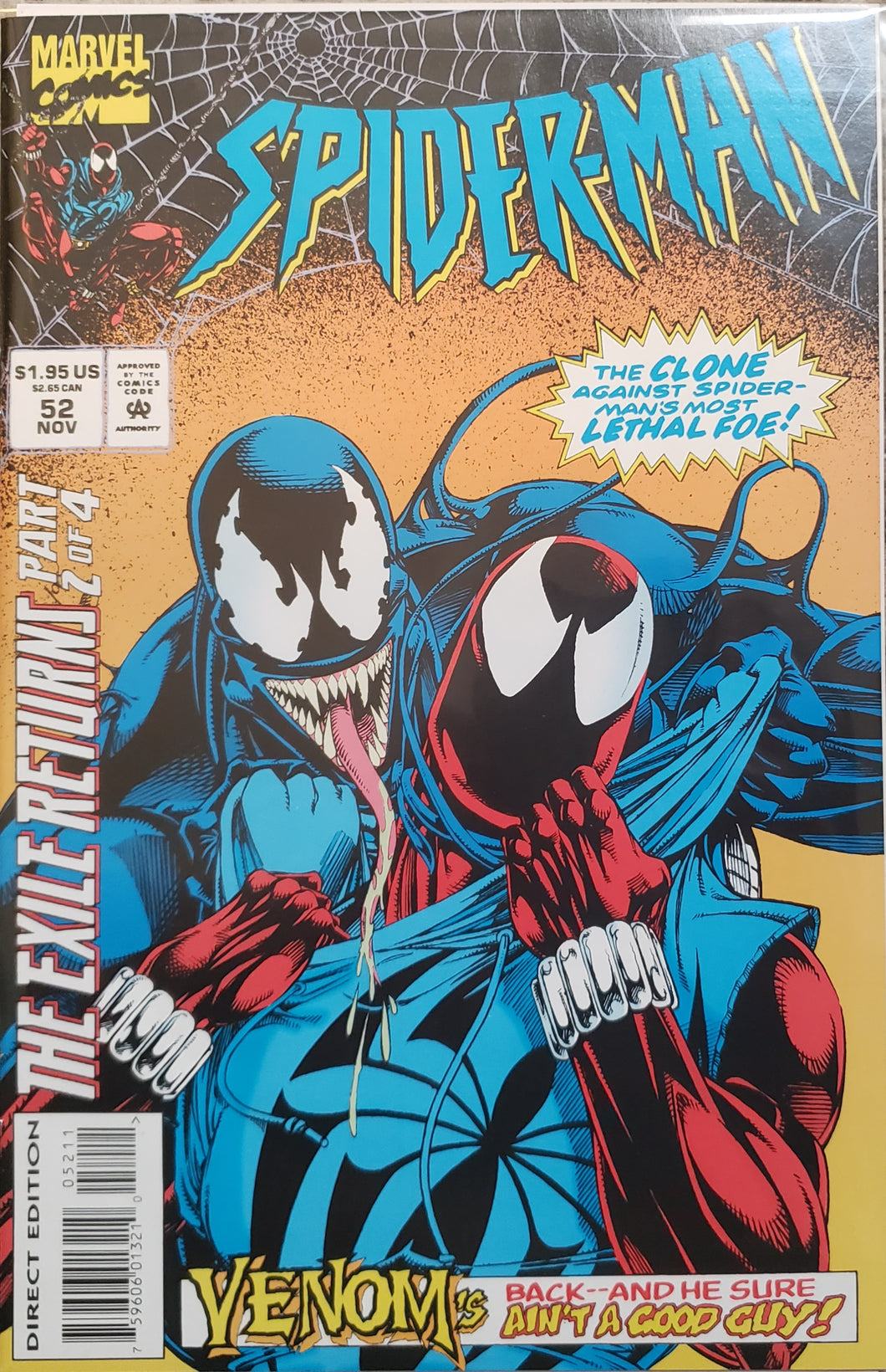 Spider-Man #52 (94) The Exile Returns