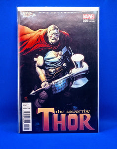 The Unworthy Thor #5 Leinil Francis YU Incentive Variant