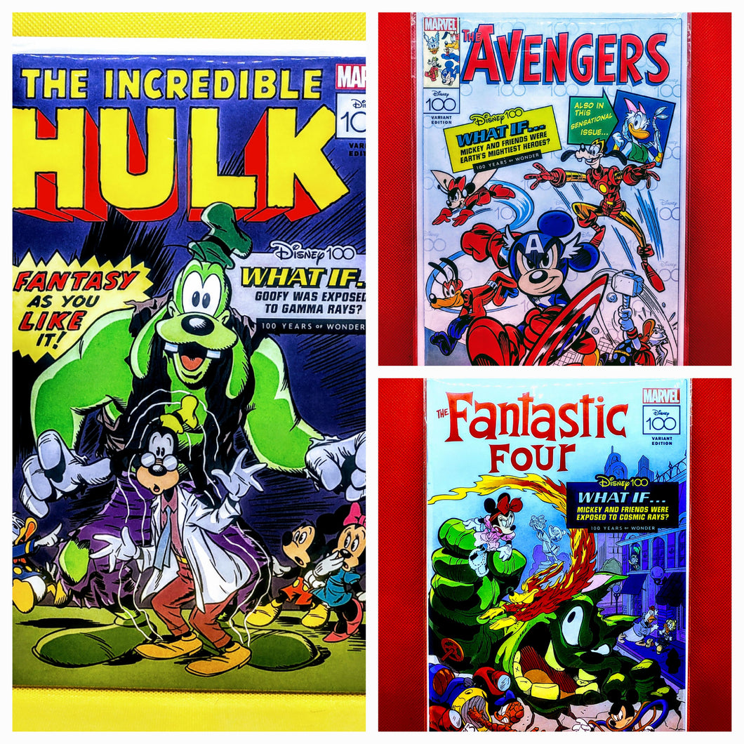 Marvel/Disney Homage Variant Bundle