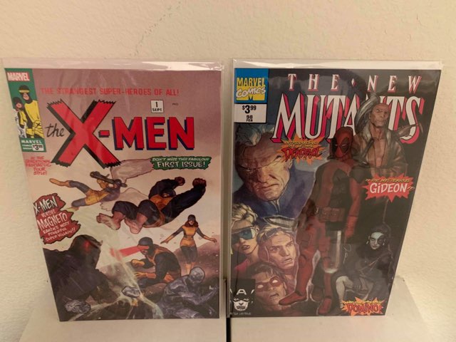 New Mutants #1  / Xmen #1 Parel Set