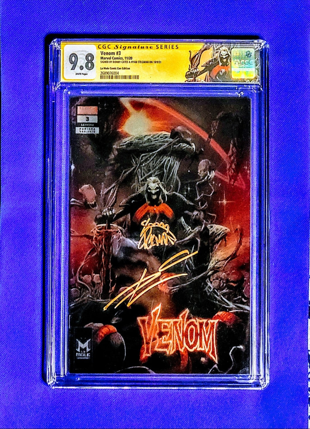 Venom #3 3rd print CGC S.S. 9.8 – Broke Ass comics